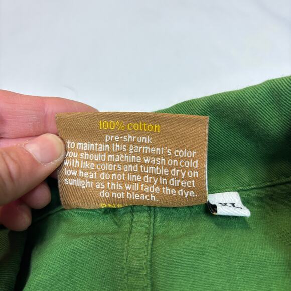 Big Bud Press Green Short Sleeve Jumpsuit Women's XL Boho Indie Twee - Picture 5 of 9